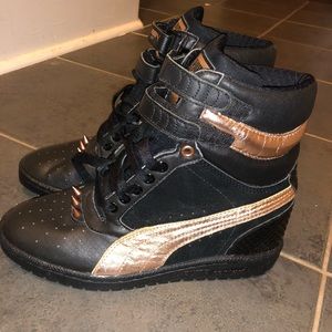 Puma wedge sneakers